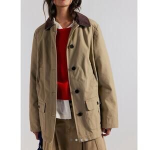 L.L.Bean Adirondack Barn Coat dark khaki from free people size medium